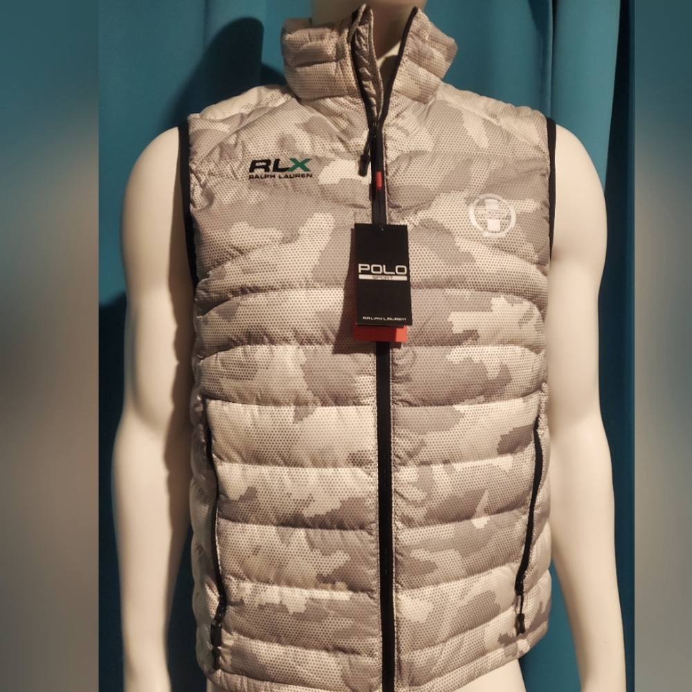 Polo Ralph  Lauren Men's light Camo Vest size Medium New with tags never worn